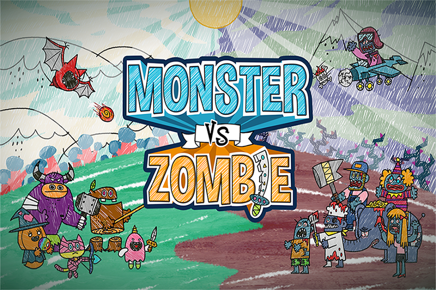 Monster VS Zombie 1.8.5 APK + Mod (Unlimited money) for Android