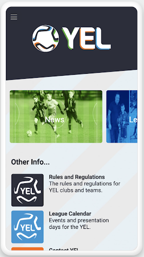 Android application YEL On The Go screenshort