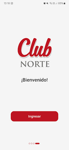 Android application Club Norte 2.0 screenshort