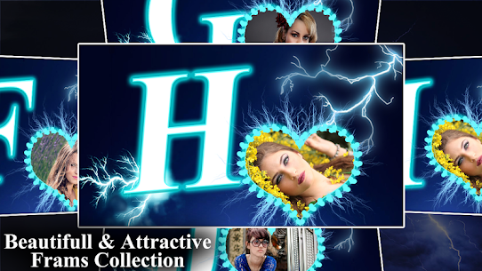 Lighting Text Frames Photo Editor Apk app for Android 1