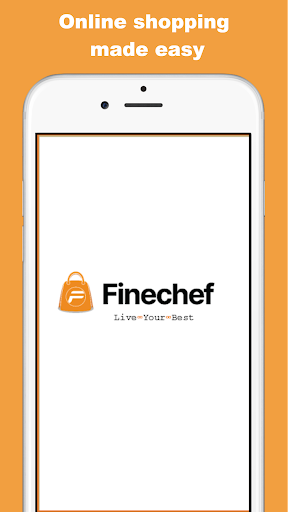 Android application Finechef Online Shopping screenshort