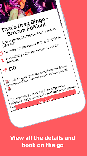 OutSavvy - Discover Events Screen 2