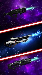 Lightsaber Red Laser Gun Games