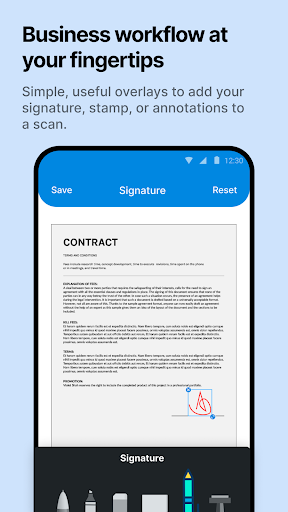 Screenshot of QuickScan: Document Scanner