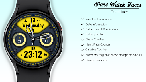 Glossy Hybrid Watch Face screenshot 4