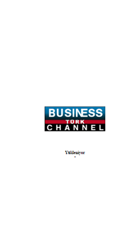 Android application Business Channel Türk screenshort