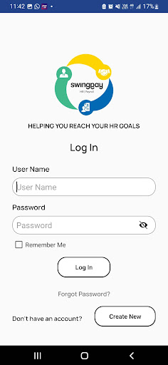 Android application SwingPay screenshort
