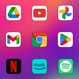 MIUl Carbon - Icon Pack स्क्रीनशॉट