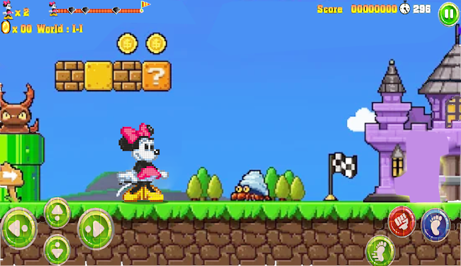 #2. Mickey Dash Adventure Castle (Android) By: Mac Games Dev