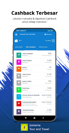 Jomenta Tour and Travel Screen 3