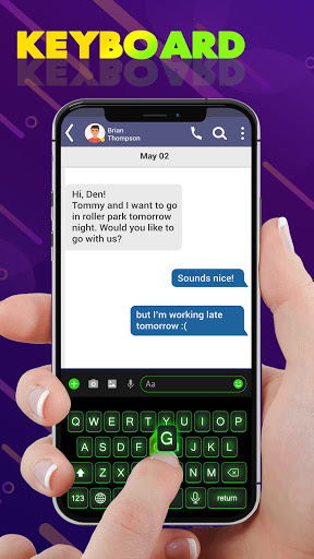 Neon RGB Keyboard App