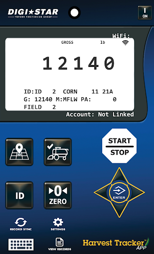 Digi-Star Harvest Tracker Screen 3