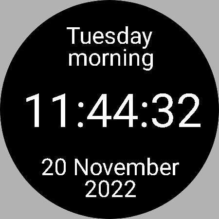 Clock3 Screen 2
