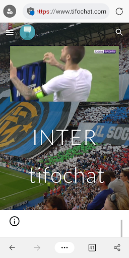 Android application Tifochat screenshort
