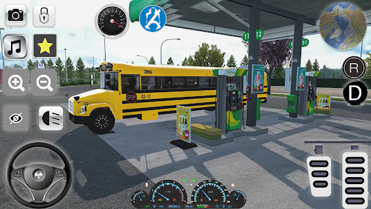 игра вождение автобуса 3d