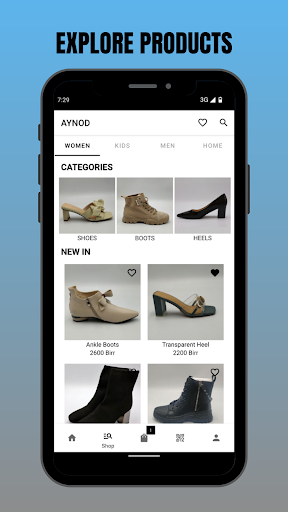 AYNOD Ecommerce Screen 2
