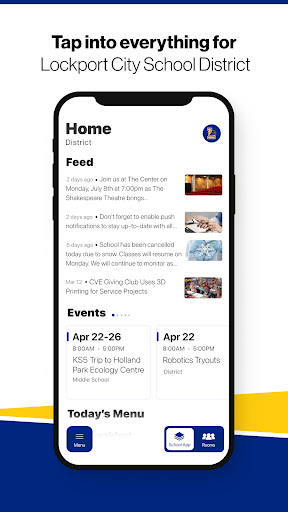 Android application Lockport Schools NY screenshort