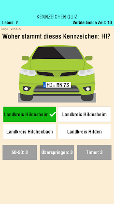 Kennzeichen-Quiz - Screenshot 3
