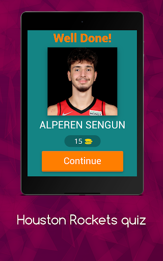 Houston Rockets quiz Guess the Player