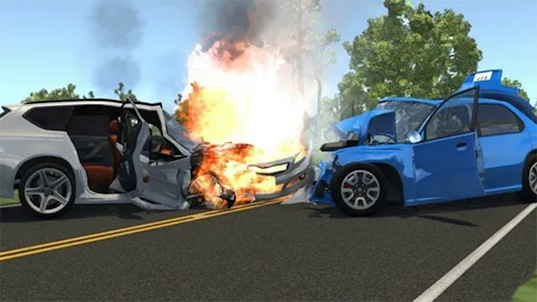 Mad Driver Car Crash Simulator