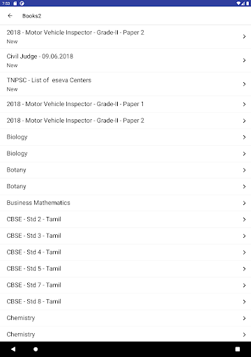 KalviApp textbooks for TNPSC