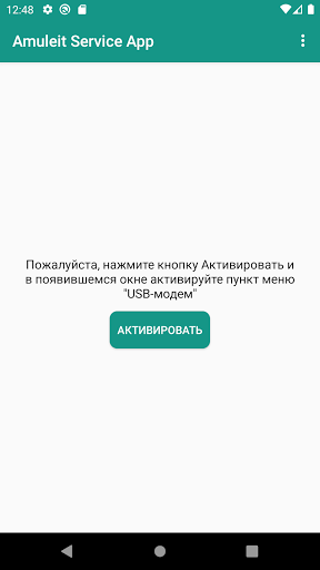 Amuleit Service App Screen 2