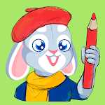 Binky - Coloring pages for kids, free drawing game Apk