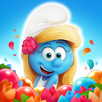 Cover Image of Download Smurfs Bubble Shooter Story  APK