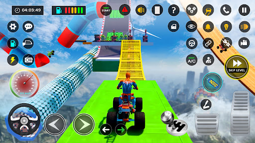 Android application Atv Bike Stunt Quad Bike Games screenshort
