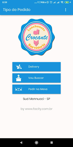 Android application Crocante screenshort