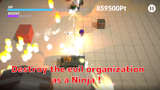 NinjaSlashoot! Screen 2