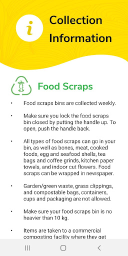 NPDC Recycling & Rubbish Screenshot