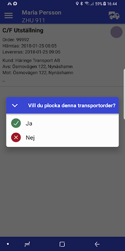 Thage Jansson Åkeri Screen 2