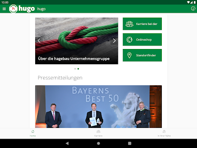 hugo – die hagebau-App