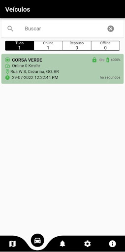CodeCar Rastreamento Screen 3