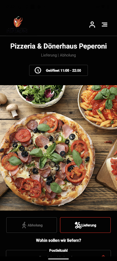 Android application Pizzeria & Dönerhaus Peperoni screenshort