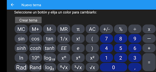 AASCalculator Screen 2