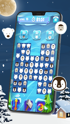 Winter Animal Match Screen 3