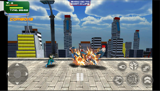 The Super Warriors 0.0.8 APK + Mod (Unlimited money) for Android