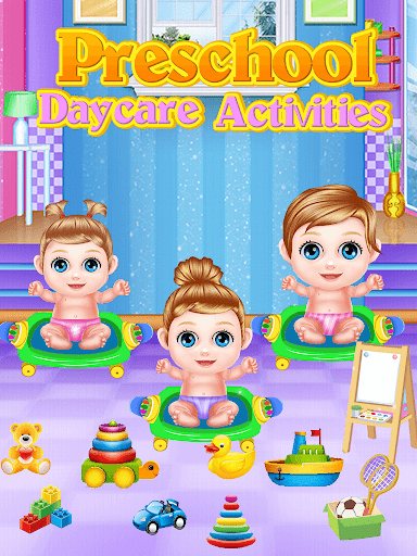 Android application BabySitter DayCare Games screenshort