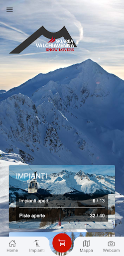 Android application Skiarea Valchiavenna screenshort