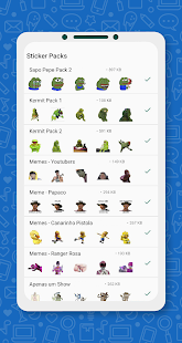 Animated Stickers for WhatsApp - WAStickerApps Screenshot