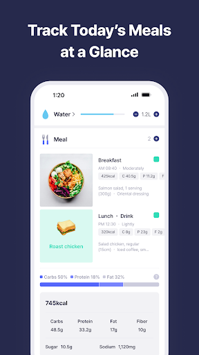 Mealligram - my health journal Screen 2