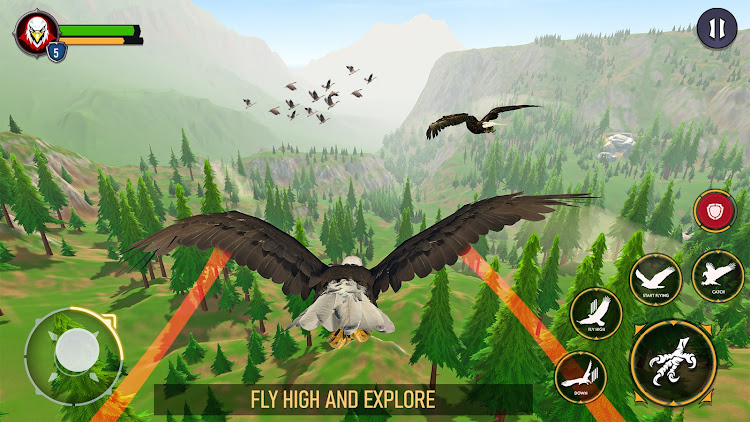 Eagle Simulator wild hunt game - New - (Android)