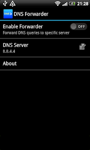 DNS forwarder Unknown