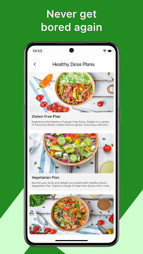 Hundo - Meal Plan Finder Screen 2