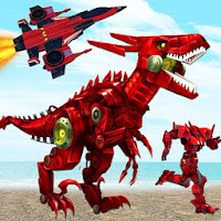 Dinosaur Robot Games  Raptor Jet Robot Transform