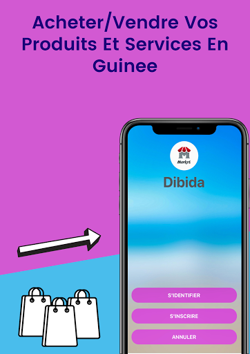 Android application Dibida screenshort