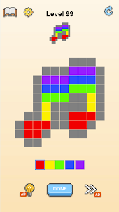 Pixel Art Book - Coloring Game