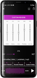 AudioVerb: オーディオにリバーブを追加する